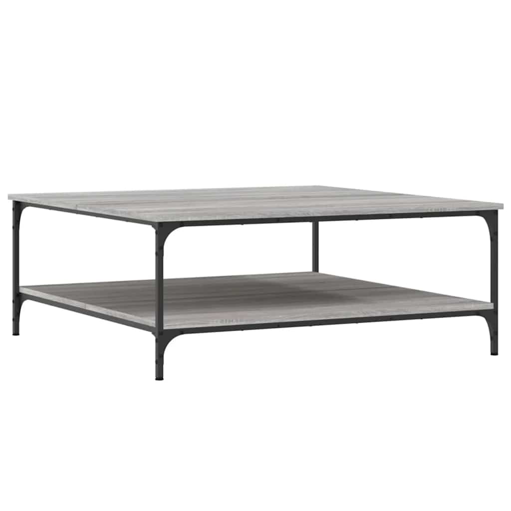 Măsuță de cafea gri sonoma 100x100x40 cm lemn prelucrat GartenMobel Dekor