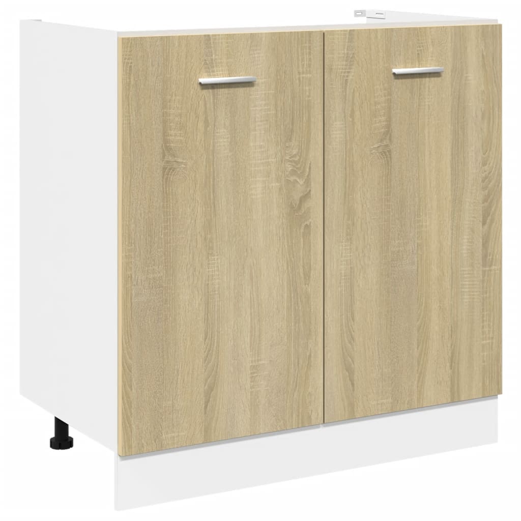 Set dulap de bucătărie “Lyon”, 8 piese, stejar sonoma GartenMobel Dekor