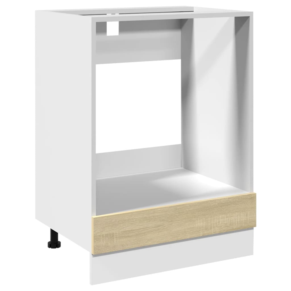 Set dulap de bucătărie “Lyon”, 8 piese, stejar sonoma GartenMobel Dekor