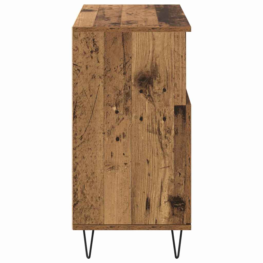 Bufeturi 3 pcs Lemn vechi 180 x 35 x 70 cm Lemn compozit GartenMobel Dekor
