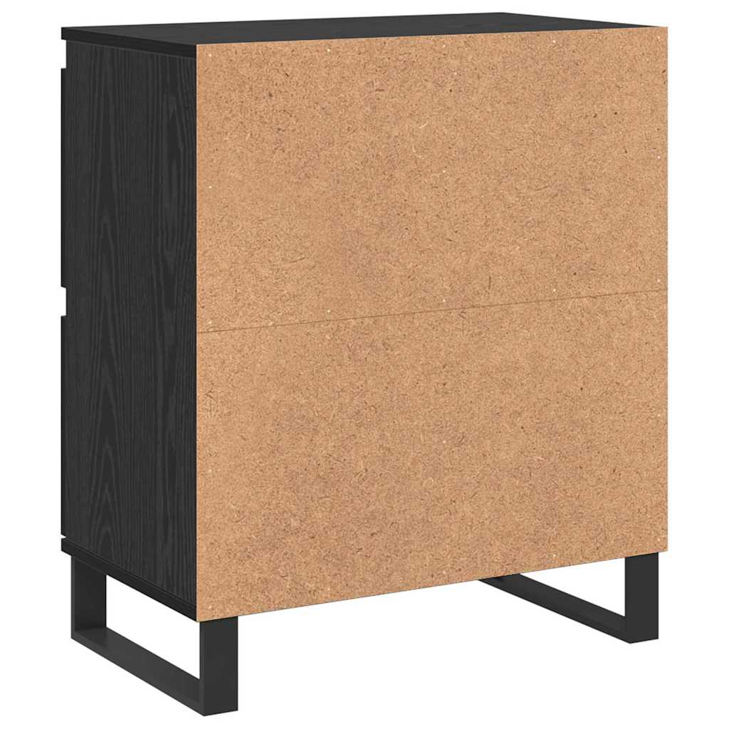 Bufeturi 3 pcs Stejar negru 180 x 35 x 70 cm Lemn compozit GartenMobel Dekor