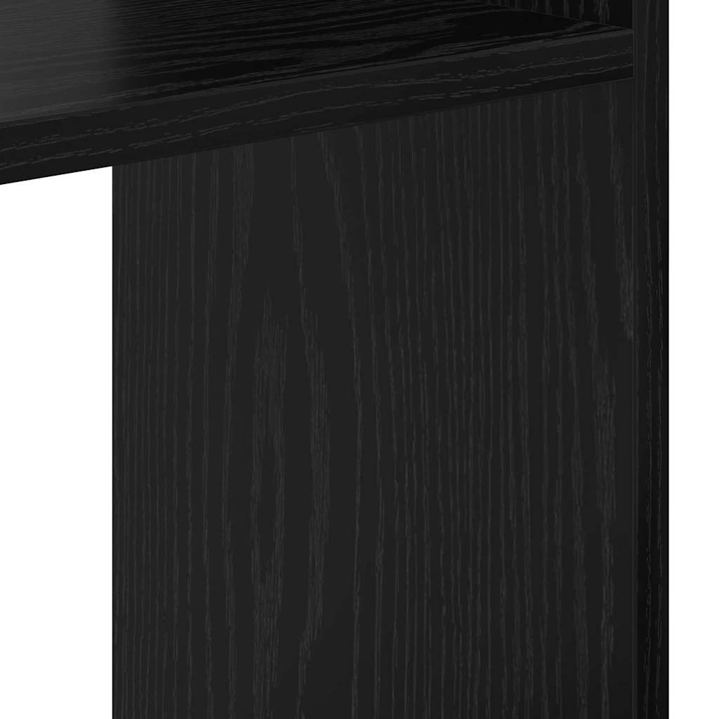 Dulap pentru cărți Stejar negru 92 x 29 x 188 cm Lemn compozit GartenMobel Dekor