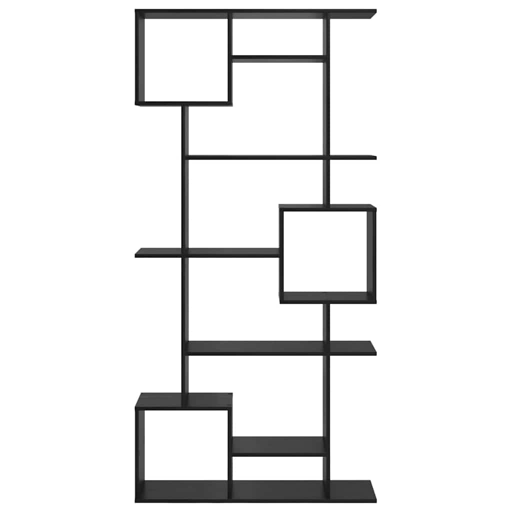 Dulap pentru cărți Stejar negru 92 x 29 x 188 cm Lemn compozit GartenMobel Dekor