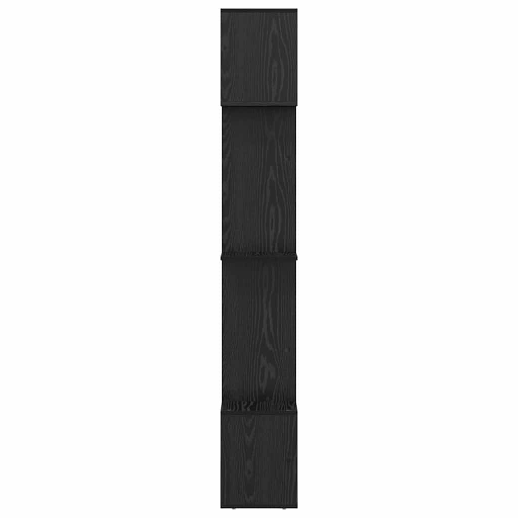 Dulap pentru cărți Stejar negru 92 x 29 x 188 cm Lemn compozit GartenMobel Dekor