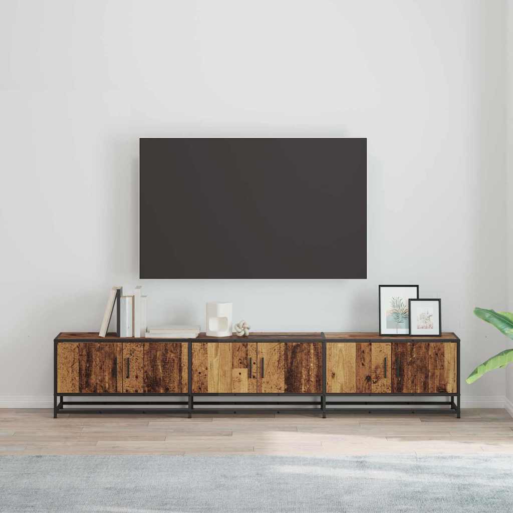Cabinet TV Lemn vechi 210 x 35 x 41 cm Lemn compozit GartenMobel Dekor