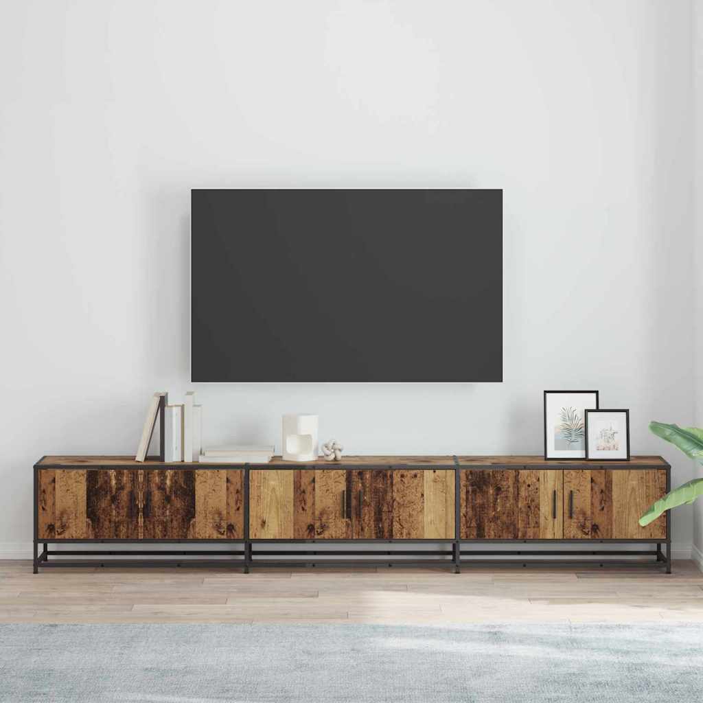 Cabinet TV Lemn vechi 240 x 35 x 41 cm Lemn compozit GartenMobel Dekor