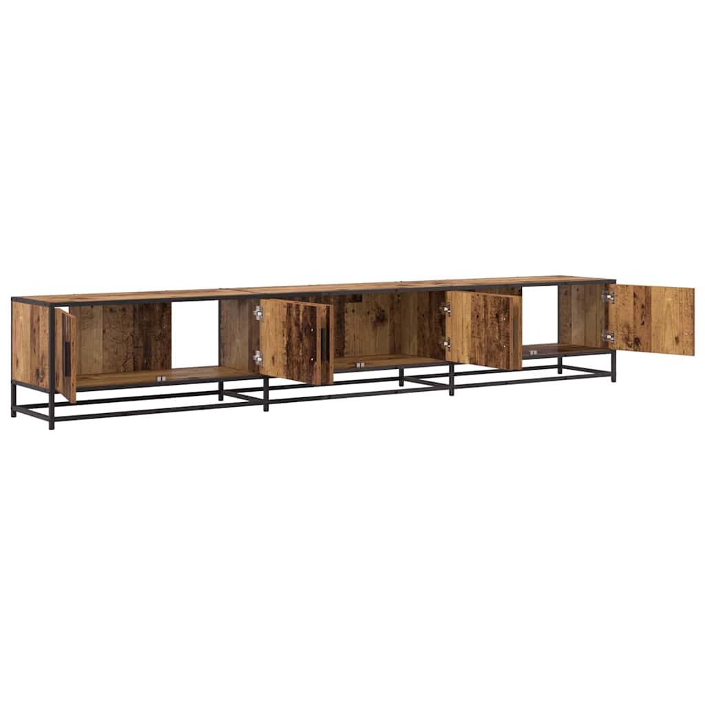 Cabinet TV Lemn vechi 240 x 35 x 41 cm Lemn compozit GartenMobel Dekor