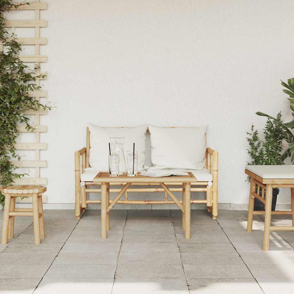 Masă de cafea Maro 70 x 40 x 36 cm Bambus GartenMobel Dekor