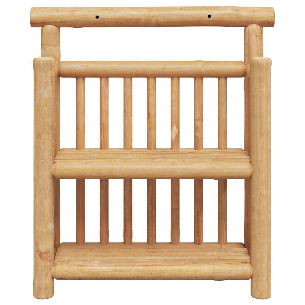 Raft de perete cu raft Maro 40 x 13 x 44 cm Bambus GartenMobel Dekor