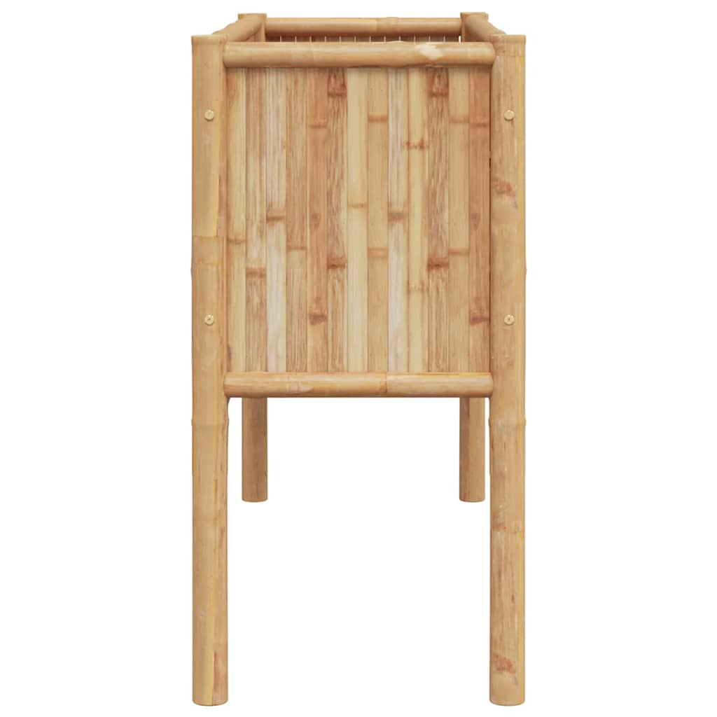Strat înălțat de grădină Maro 110 x 35 x 70 cm Bambus GartenMobel Dekor