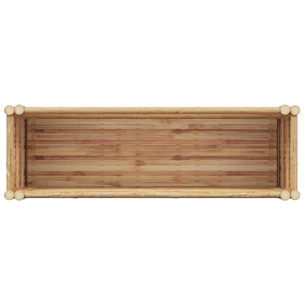 Strat înălțat de grădină Maro 110 x 35 x 70 cm Bambus GartenMobel Dekor
