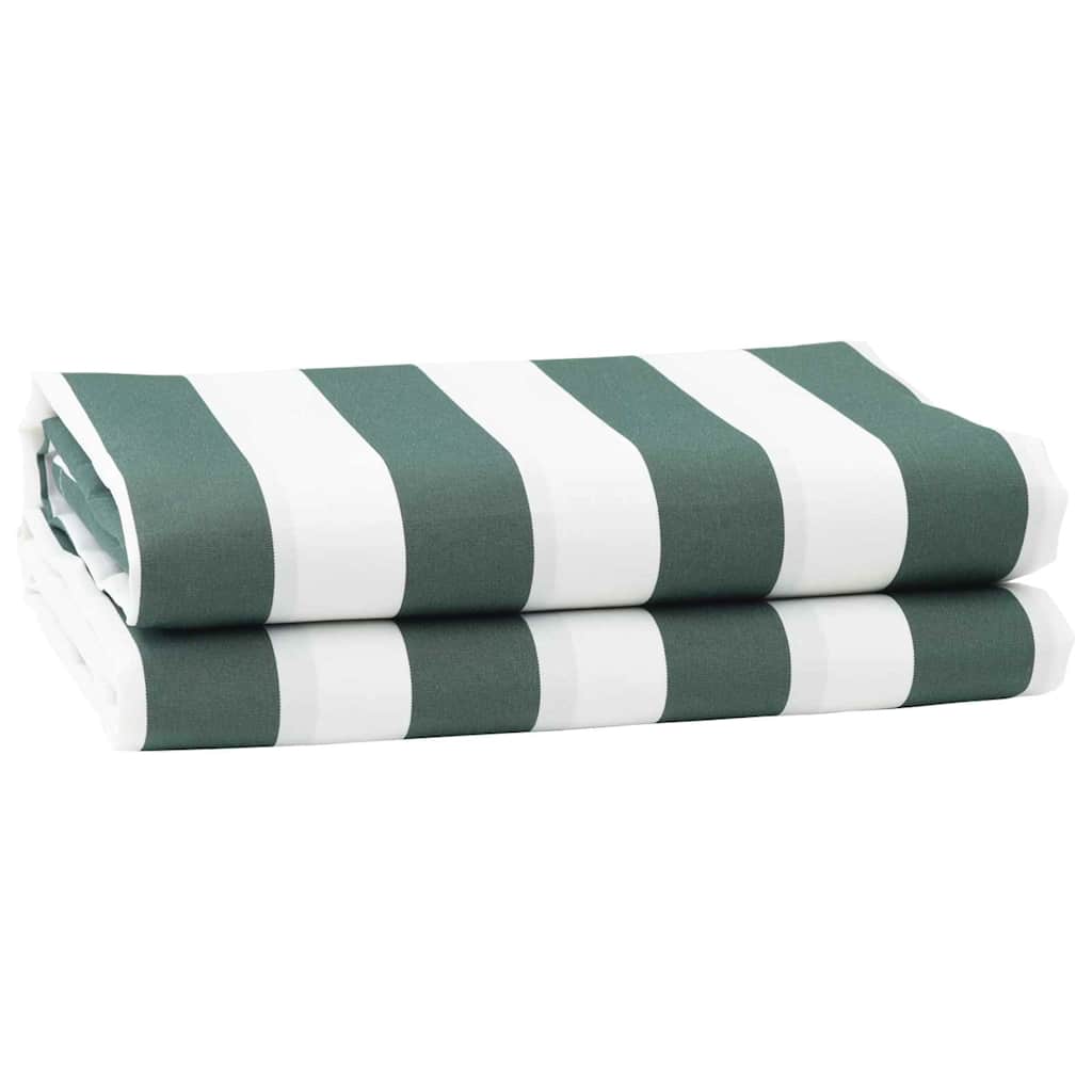 Material de înlocuire pentru copertină Verde, alb 10 x 1.6 m GartenMobel Dekor