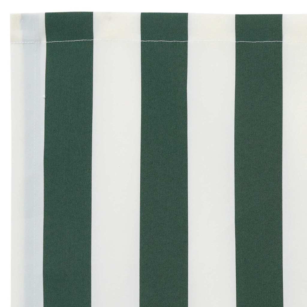 Material de înlocuire pentru copertină Verde, alb 10 x 1.6 m GartenMobel Dekor