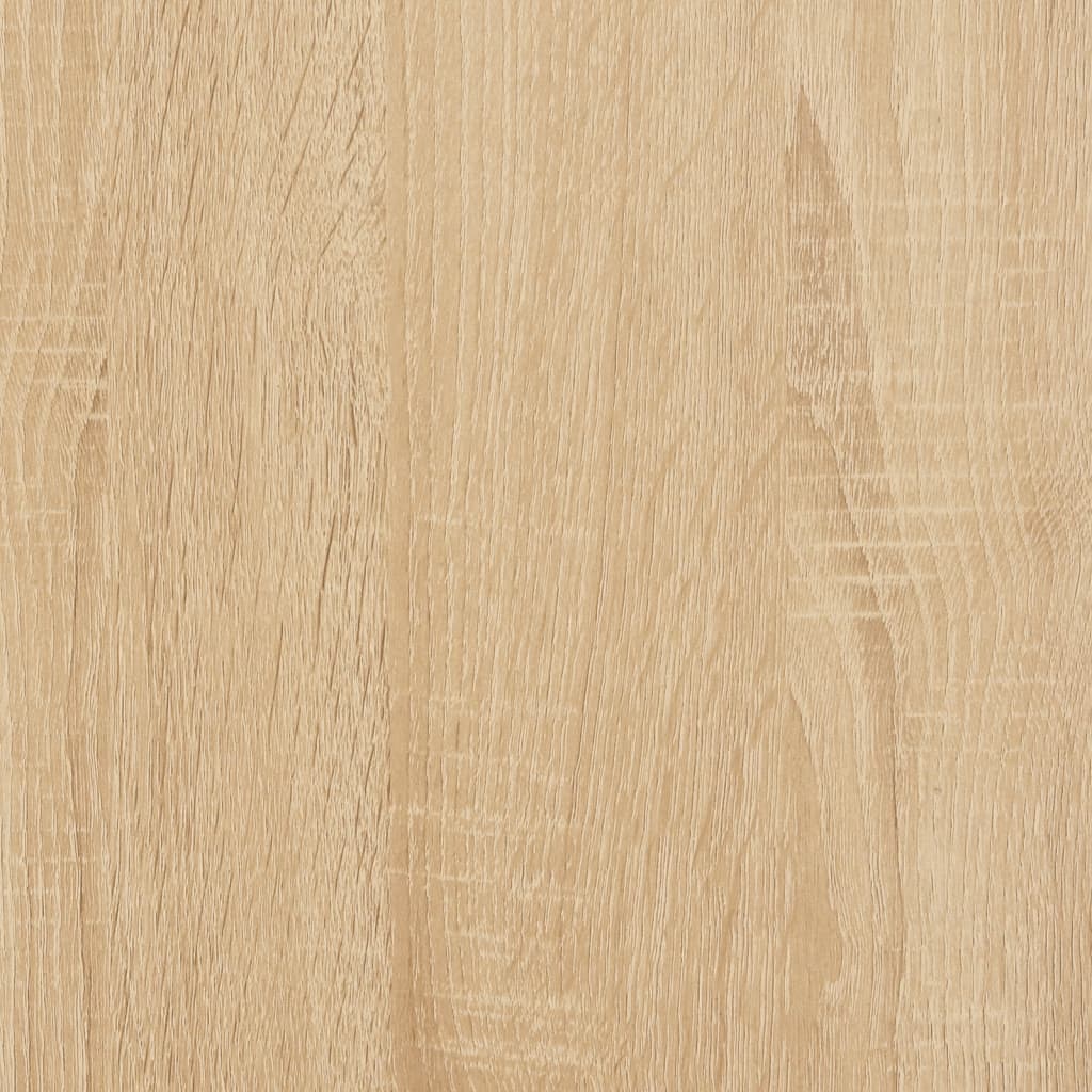 Dulap pentru discuri stejar sonoma 121x38x48 cm, lemn prelucrat GartenMobel Dekor