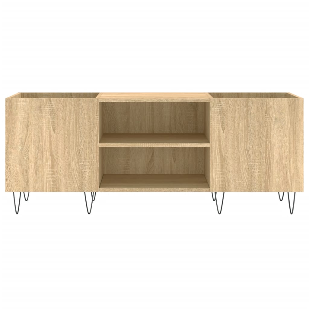 Dulap pentru discuri stejar sonoma 121x38x48 cm, lemn prelucrat GartenMobel Dekor