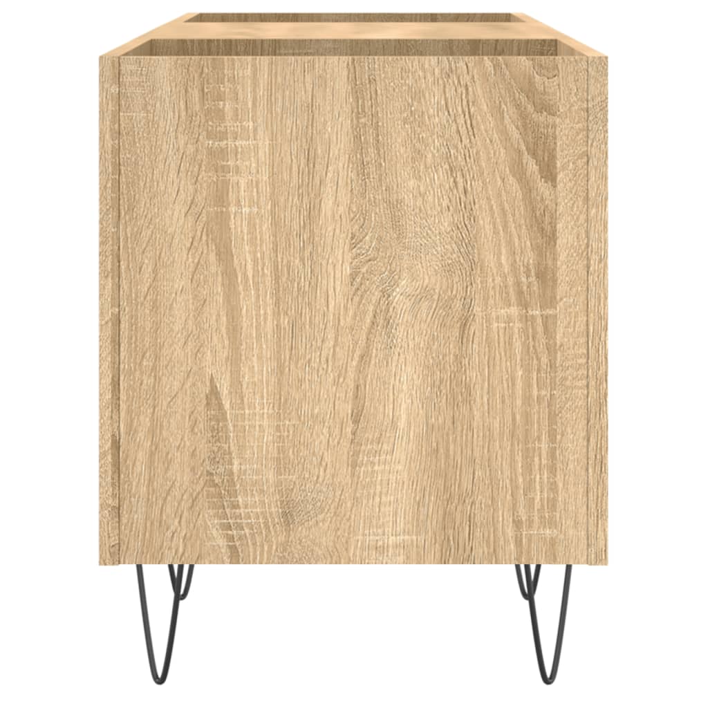 Dulap pentru discuri stejar sonoma 121x38x48 cm, lemn prelucrat GartenMobel Dekor