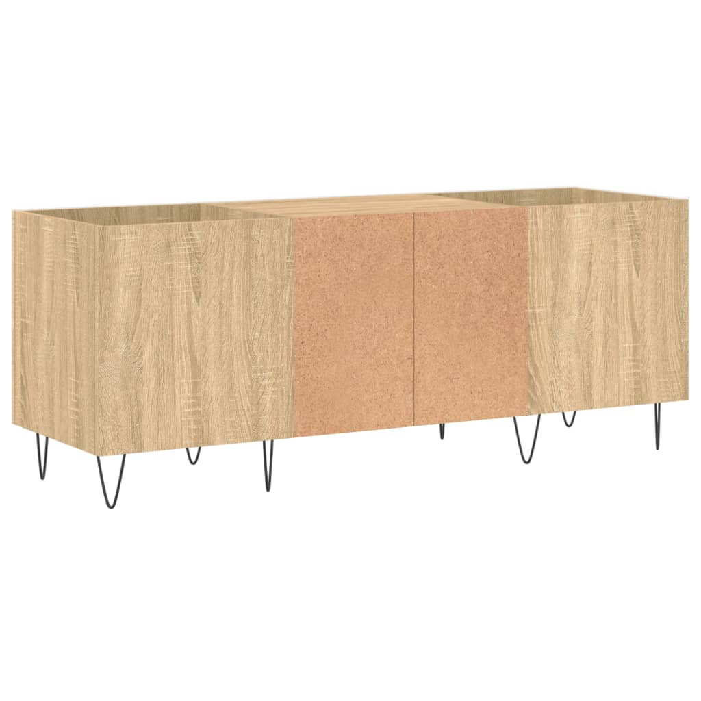 Dulap pentru discuri stejar sonoma 121x38x48 cm, lemn prelucrat GartenMobel Dekor