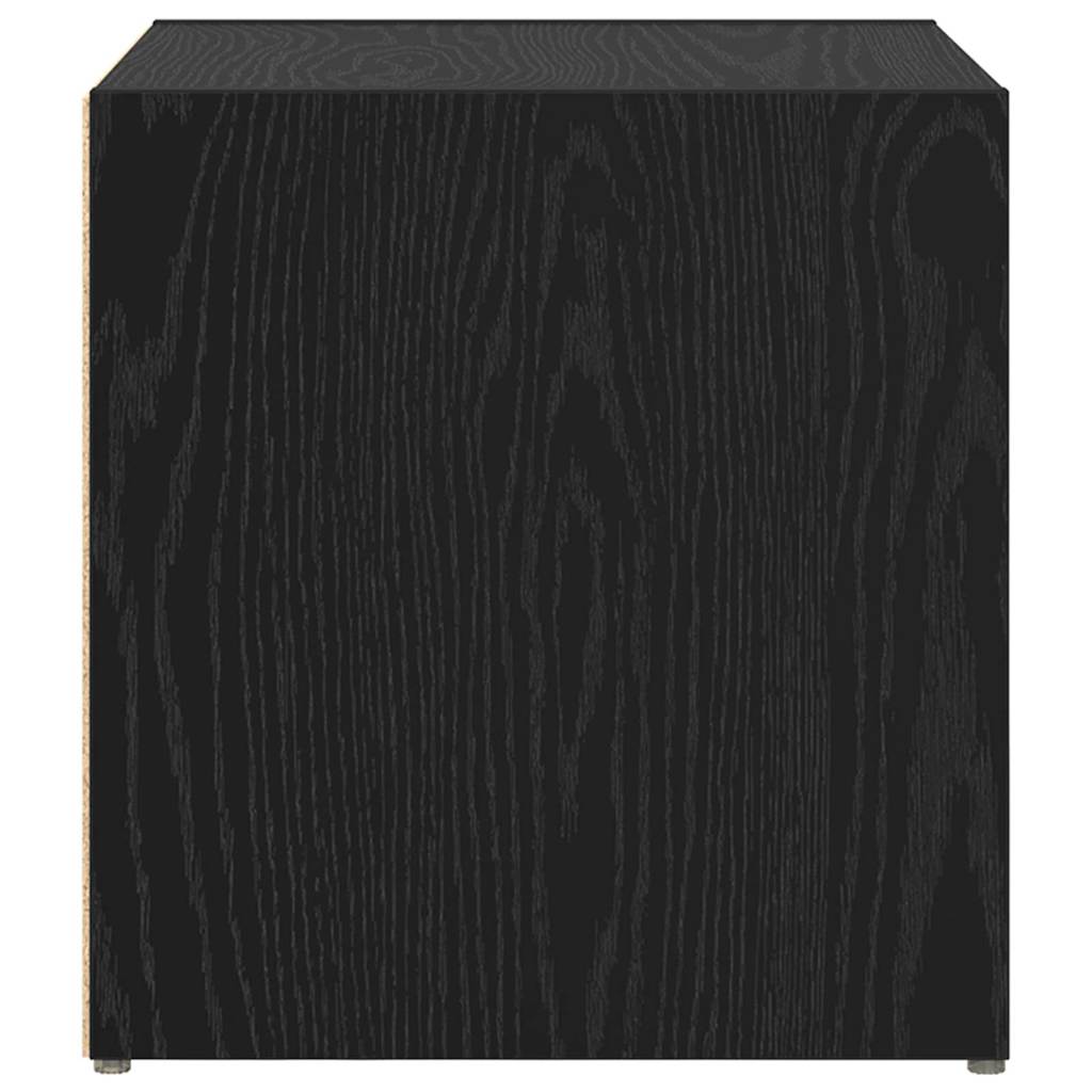 Cabinet TV 4 pcs Negru 37 x 35 x 37 cm Lemn compozit GartenMobel Dekor