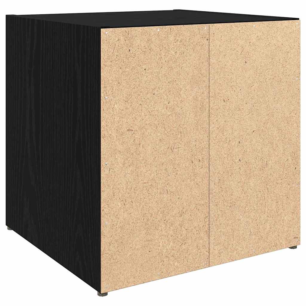 Cabinet TV 4 pcs Negru 37 x 35 x 37 cm Lemn compozit GartenMobel Dekor