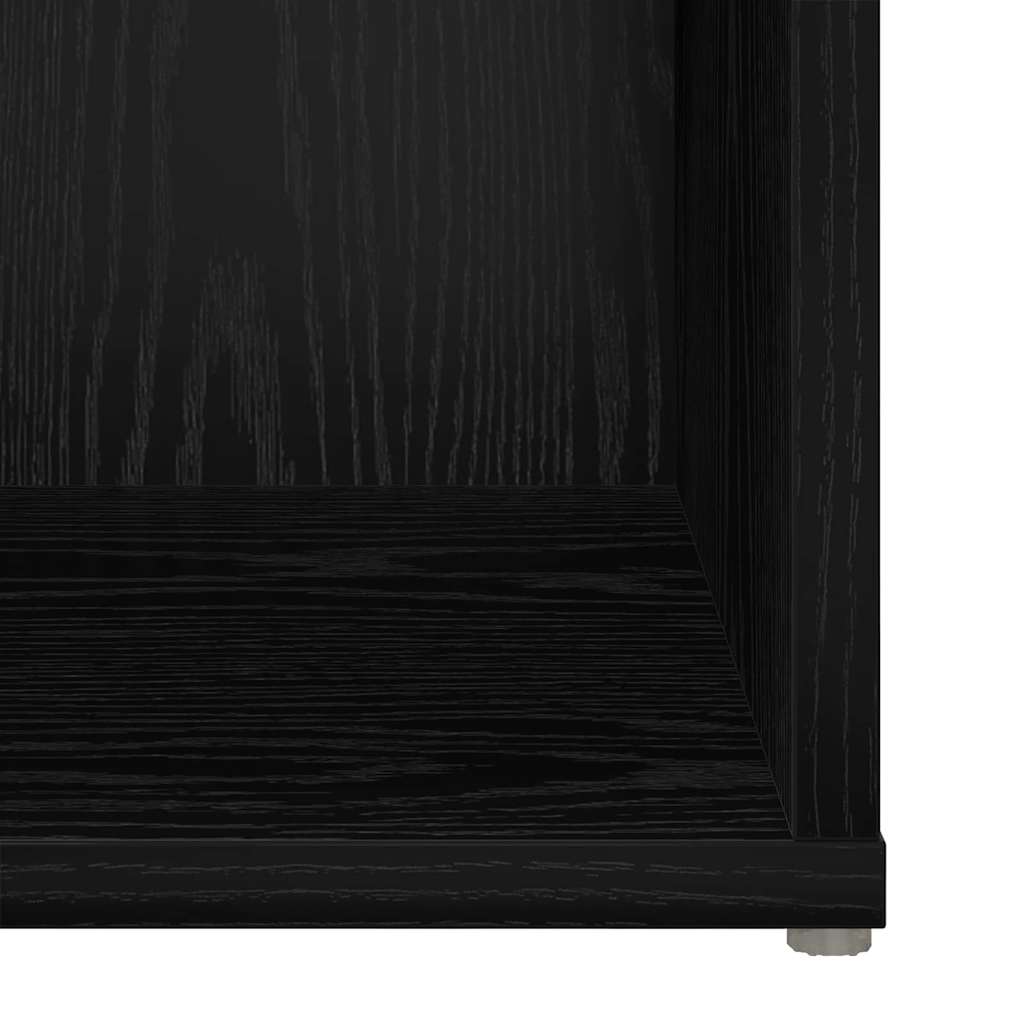 Cabinet TV Stejar negru Lemn compozit GartenMobel Dekor