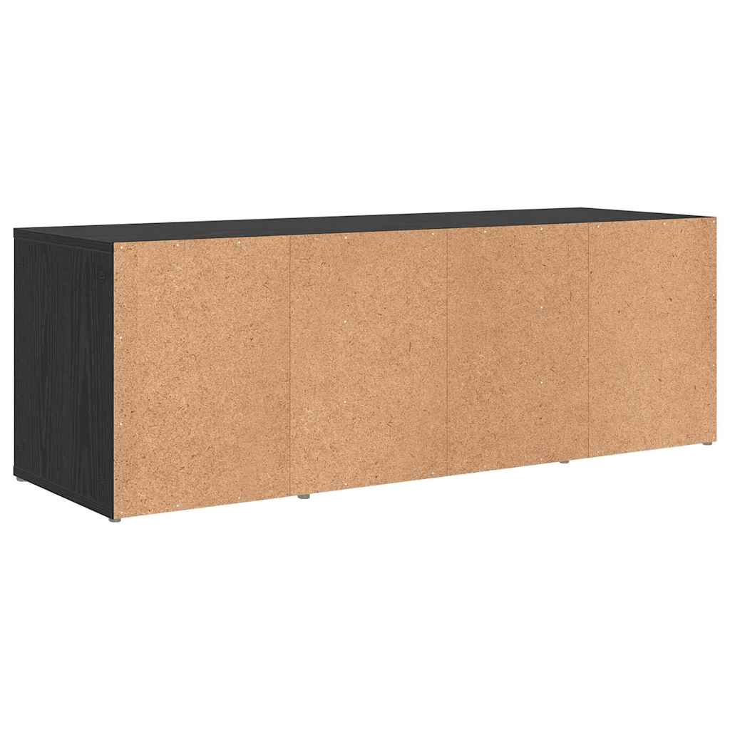 Cabinet TV Stejar negru Lemn compozit GartenMobel Dekor