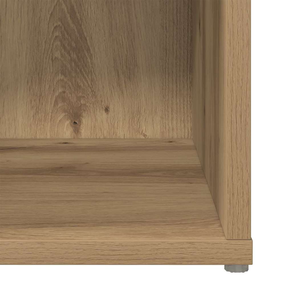 Cabinet TV stejar artizanal Lemn compozit GartenMobel Dekor