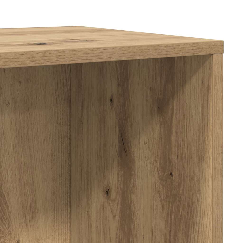 Cabinet TV stejar artizanal Lemn compozit GartenMobel Dekor