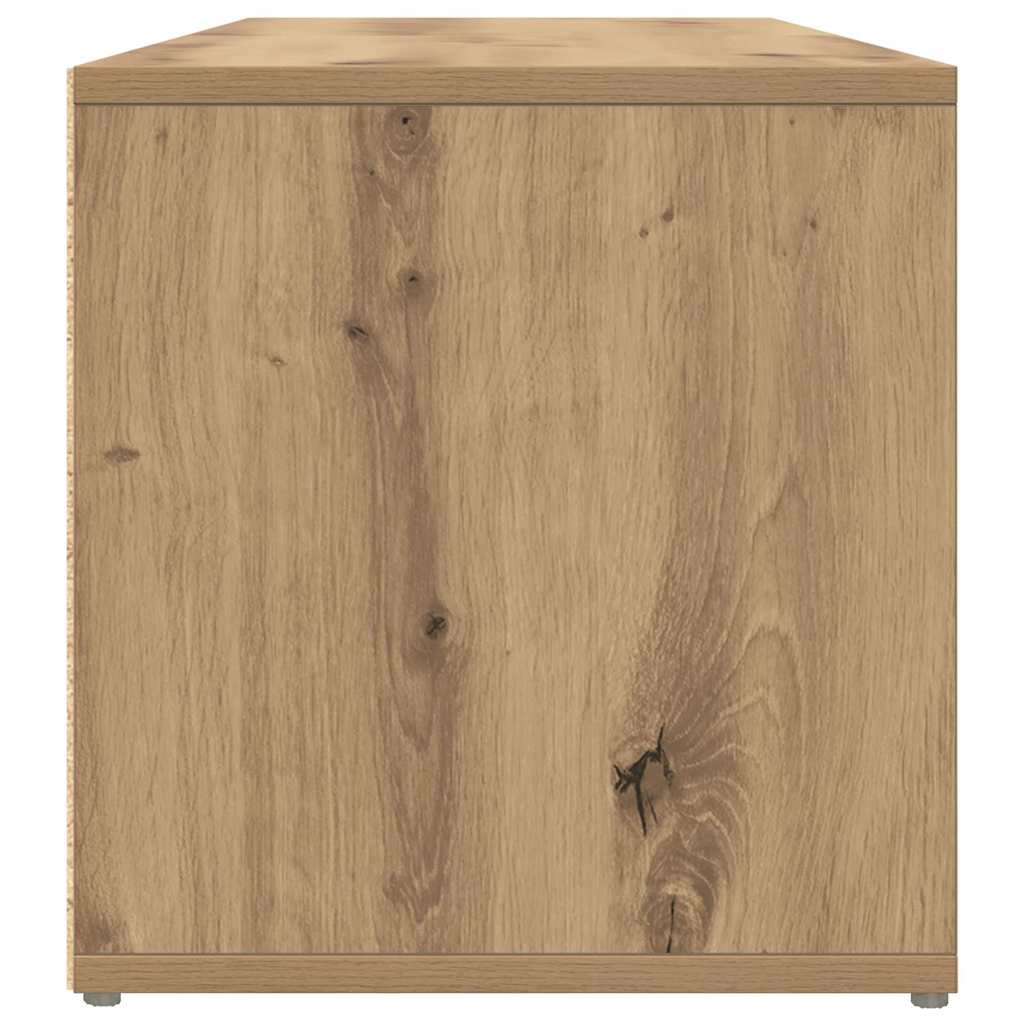 Cabinet TV stejar artizanal Lemn compozit GartenMobel Dekor