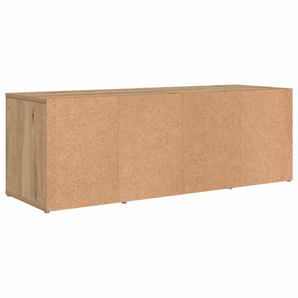 Cabinet TV stejar artizanal Lemn compozit GartenMobel Dekor
