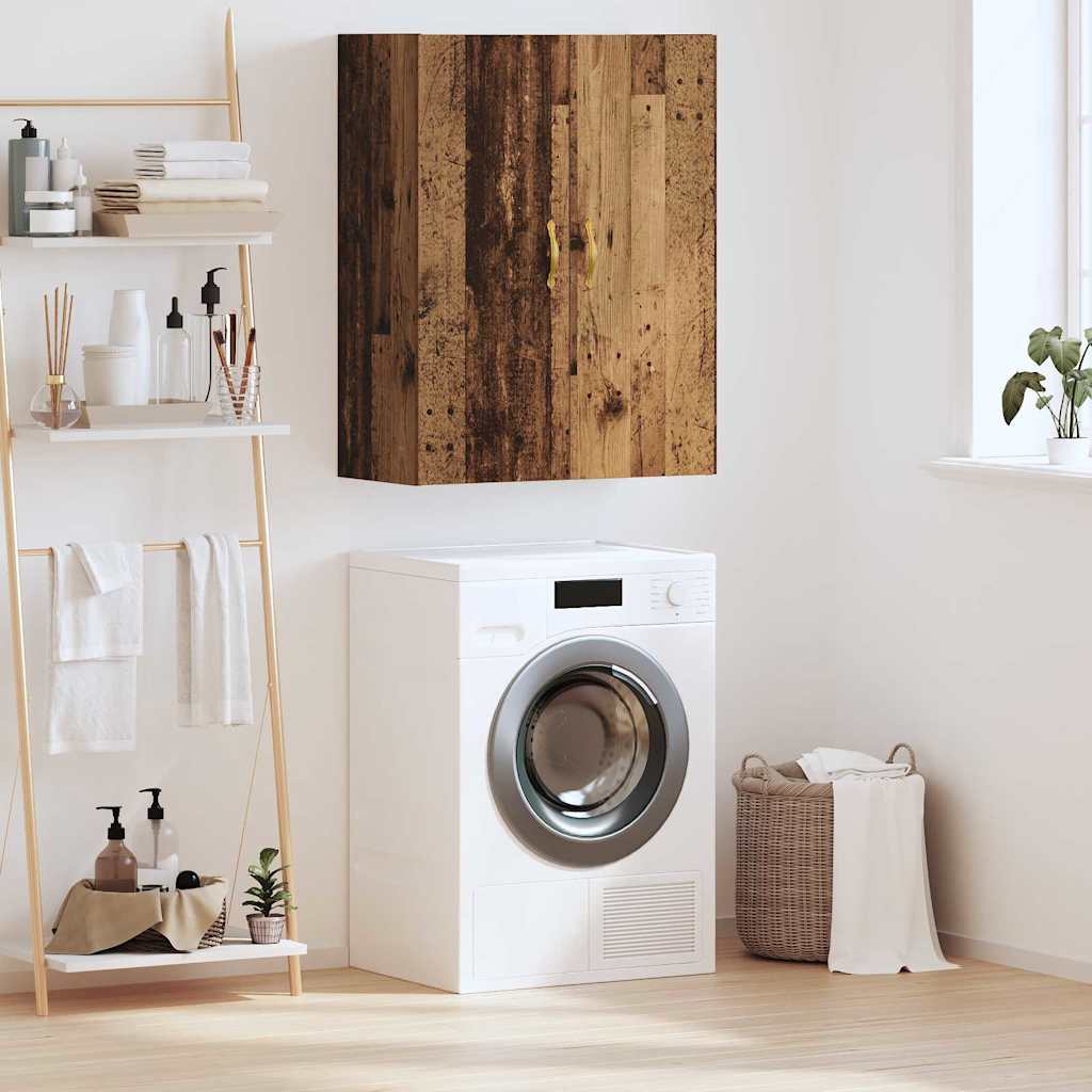 Dulap montat pe perete Lemn vechi 69.5 x 34 x 90 cm GartenMobel Dekor