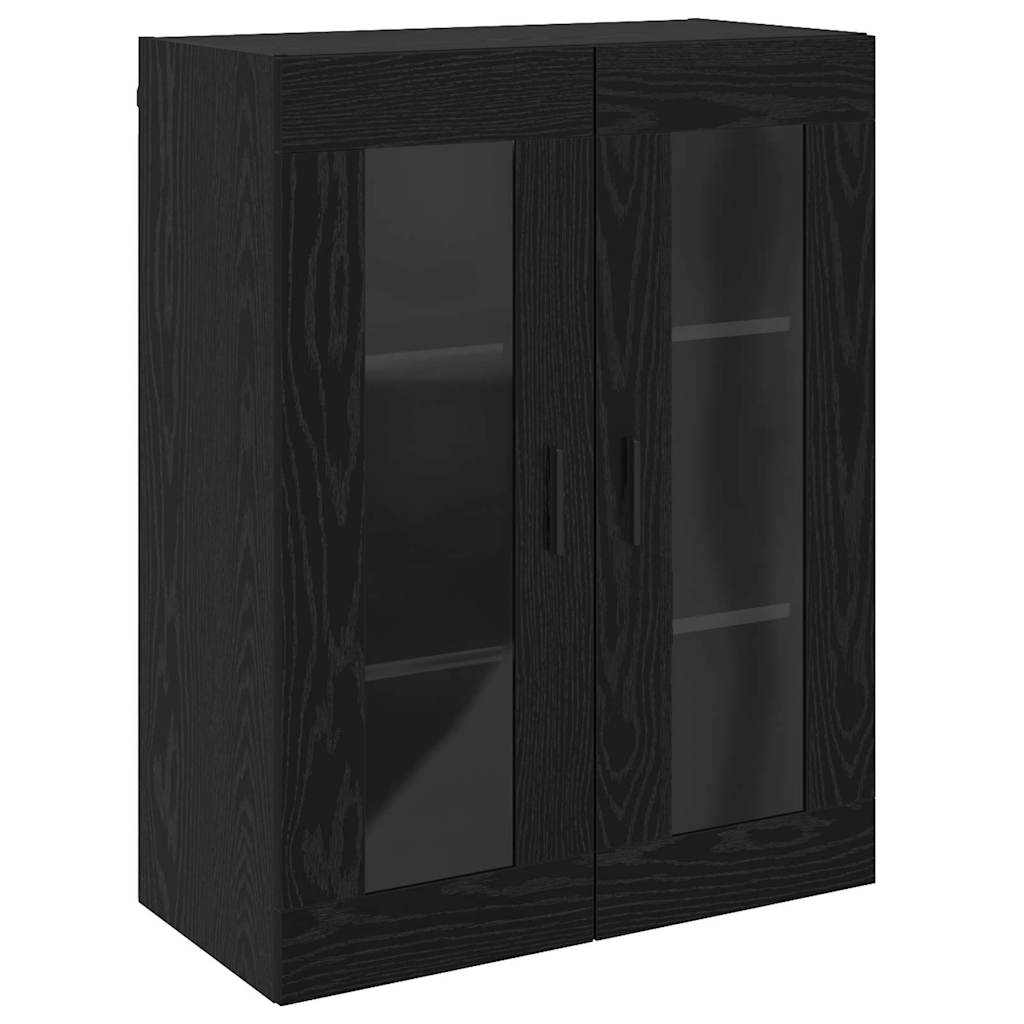 Dulap montat pe perete Pe perete Stejar negru 69.5 x 34 x 90 cm GartenMobel Dekor
