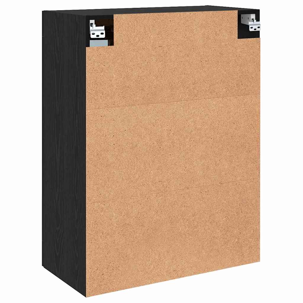 Dulap montat pe perete Pe perete Stejar negru 69.5 x 34 x 90 cm GartenMobel Dekor