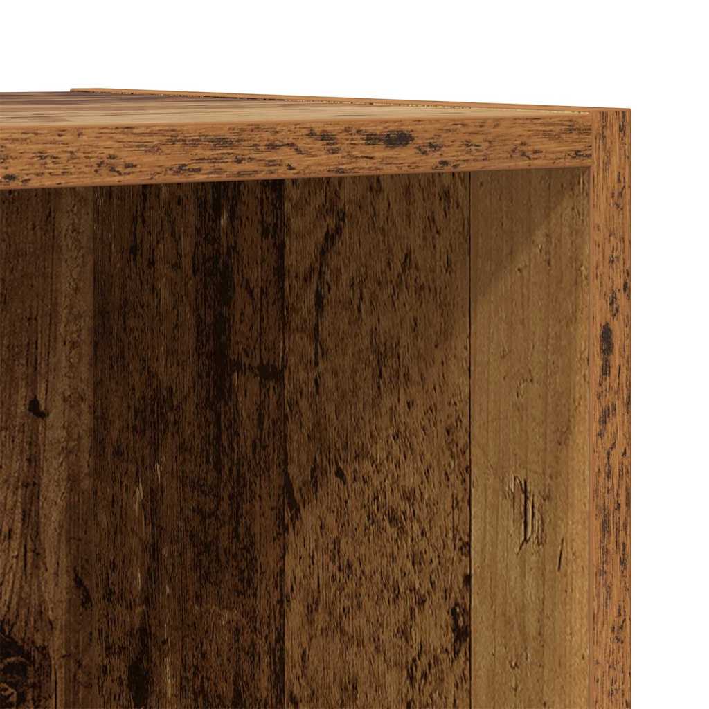 Dulap pentru TV Montat pe Perete Lemn vechi 37 x 37 x 107 cm GartenMobel Dekor