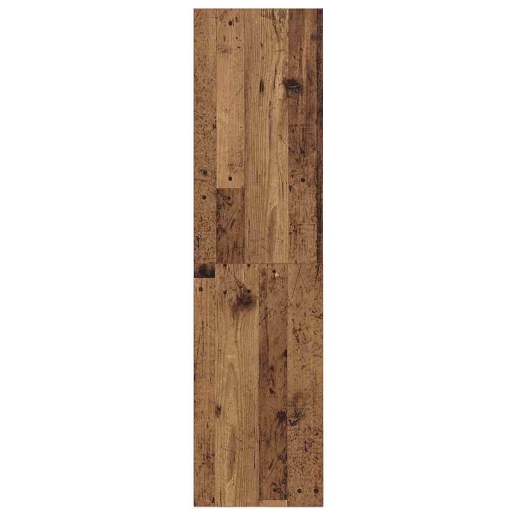 Dulap pentru TV Montat pe Perete Lemn vechi 37 x 37 x 142.5 cm GartenMobel Dekor