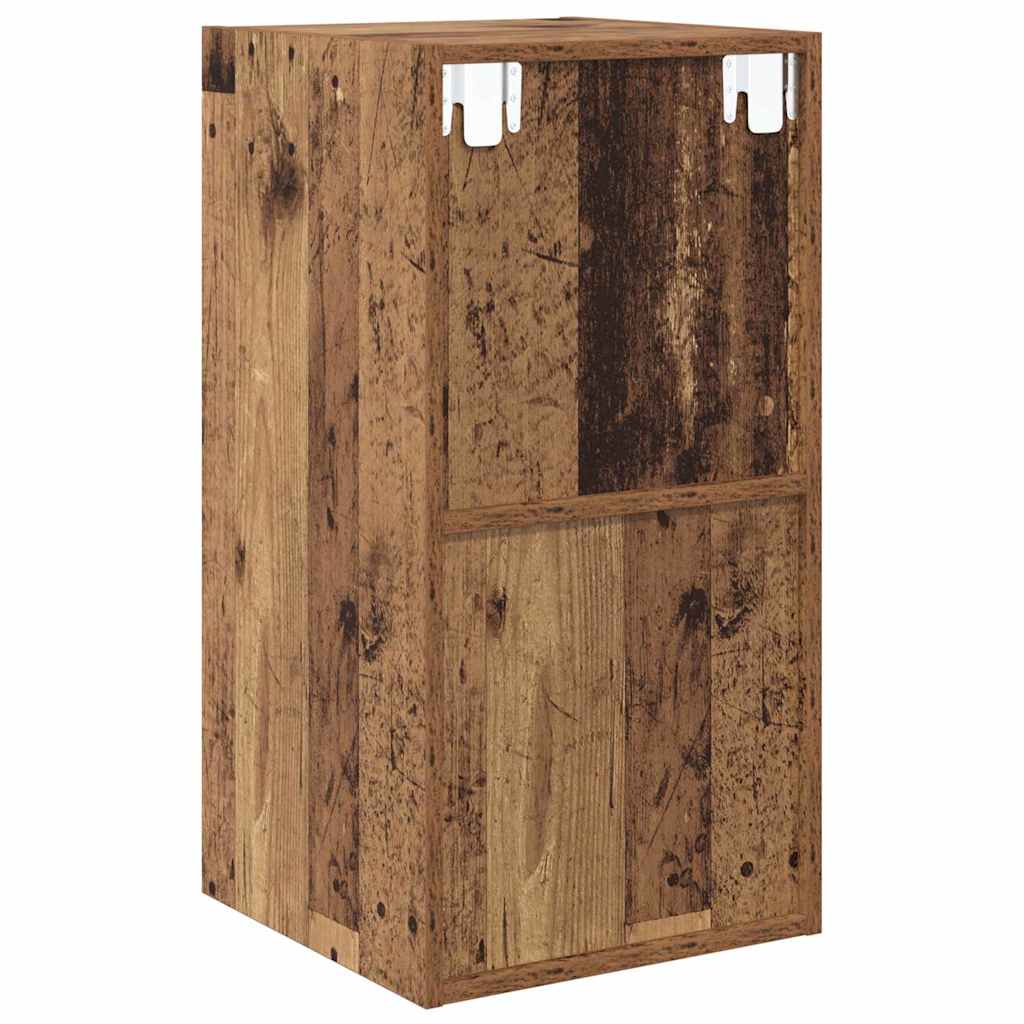 Dulap pentru TV Montat pe Perete Lemn vechi 37 x 37 x 72 cm GartenMobel Dekor