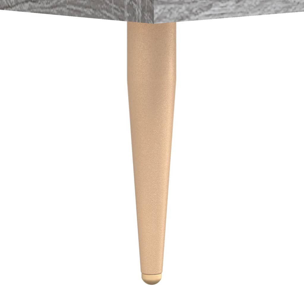 Dulap înalt, gri sonoma, 34,5x34x180 cm, lemn prelucrat GartenMobel Dekor