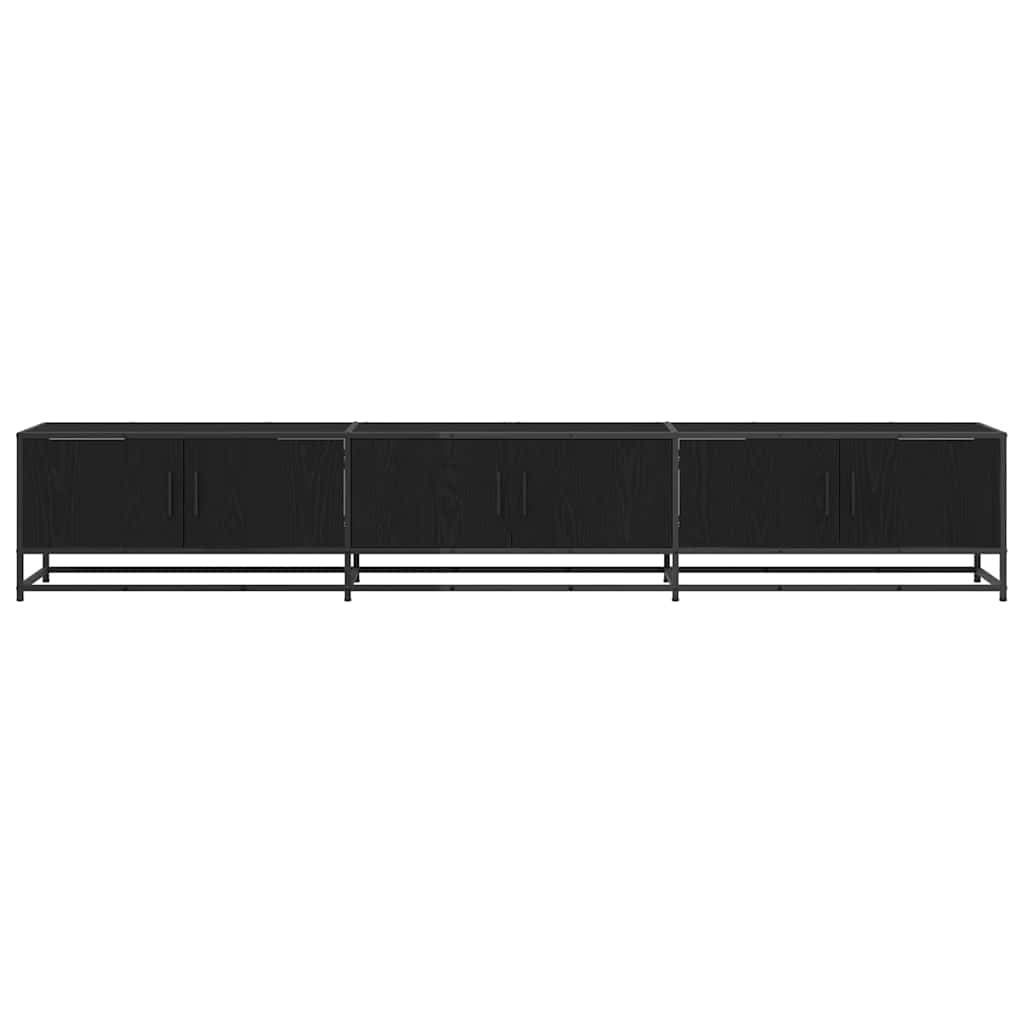 Cabinet TV Stejar negru 240 x 35 x 41 cm Lemn compozit GartenMobel Dekor