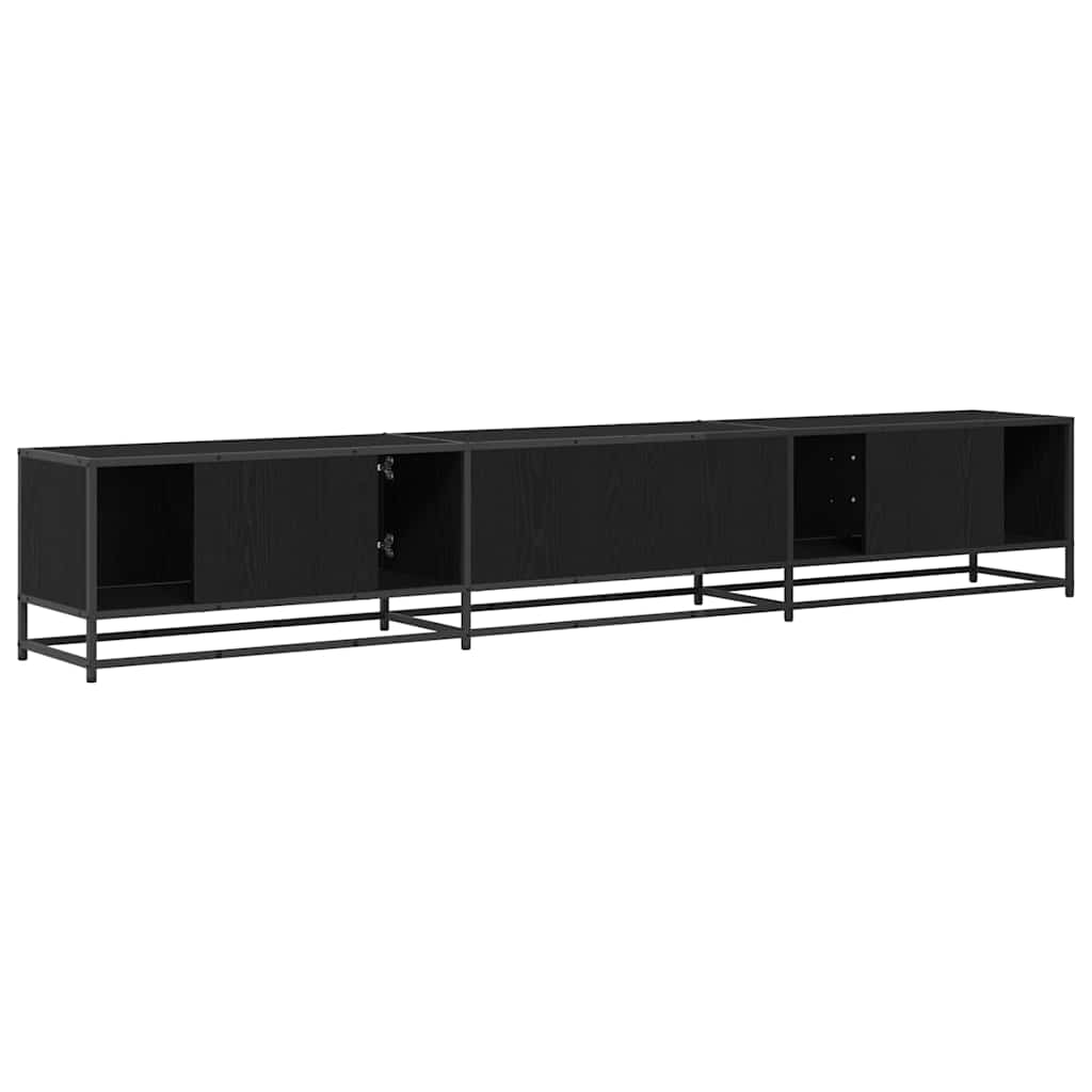 Cabinet TV Stejar negru 240 x 35 x 41 cm Lemn compozit GartenMobel Dekor