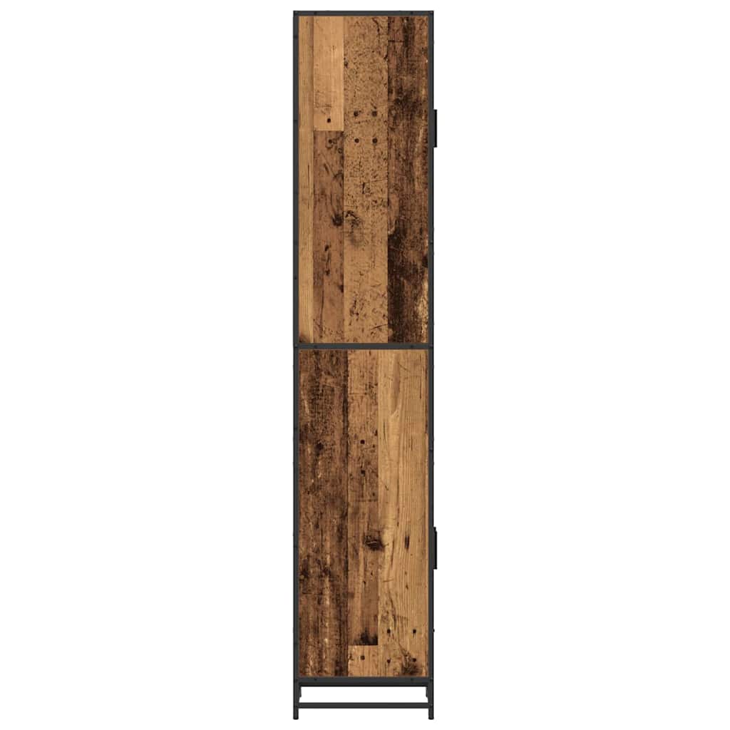Dulap de Baie Lemn vechi 35 x 37.5 x 188.5 cm Lemn compozit GartenMobel Dekor
