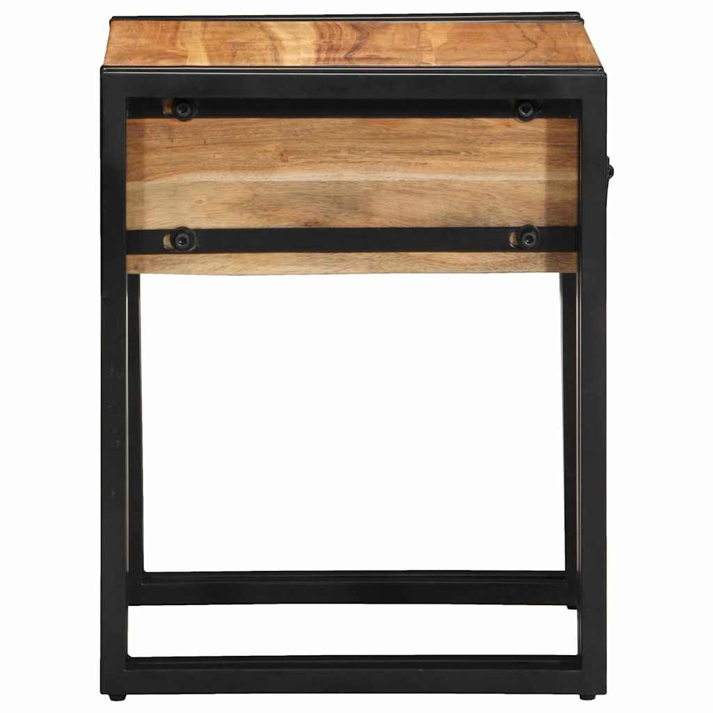 Masă laterală Maro 40 x 40 x 50 cm lemn masiv de acacia GartenMobel Dekor