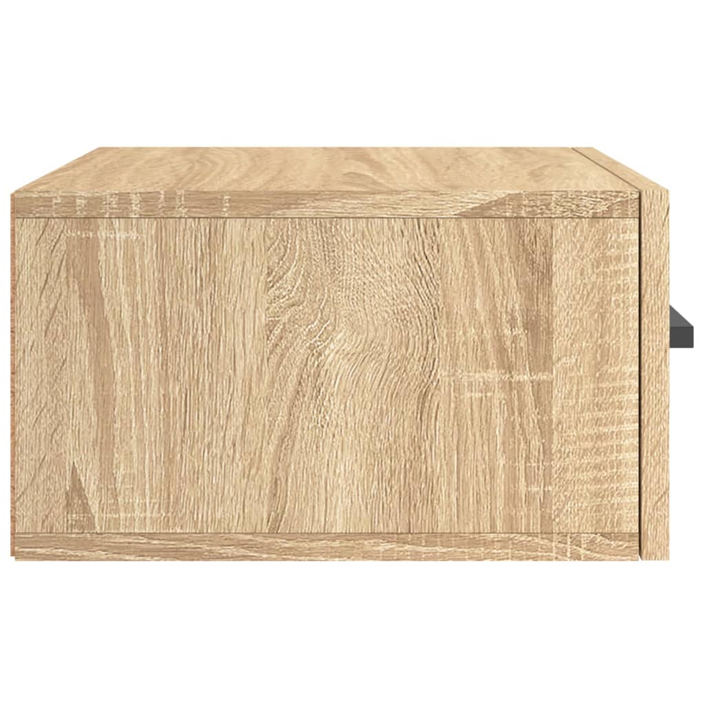 Noptiere de perete, 2 buc., stejar sonoma, 35x35x20 cm GartenMobel Dekor