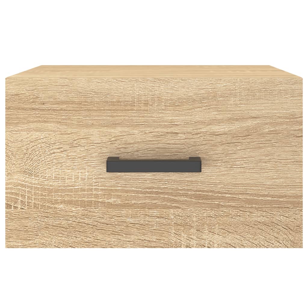 Noptiere de perete, 2 buc., stejar sonoma, 35x35x20 cm GartenMobel Dekor