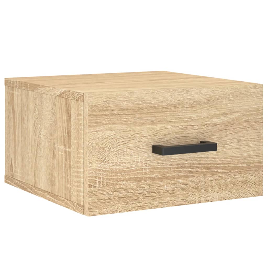 Noptiere de perete, 2 buc., stejar sonoma, 35x35x20 cm GartenMobel Dekor