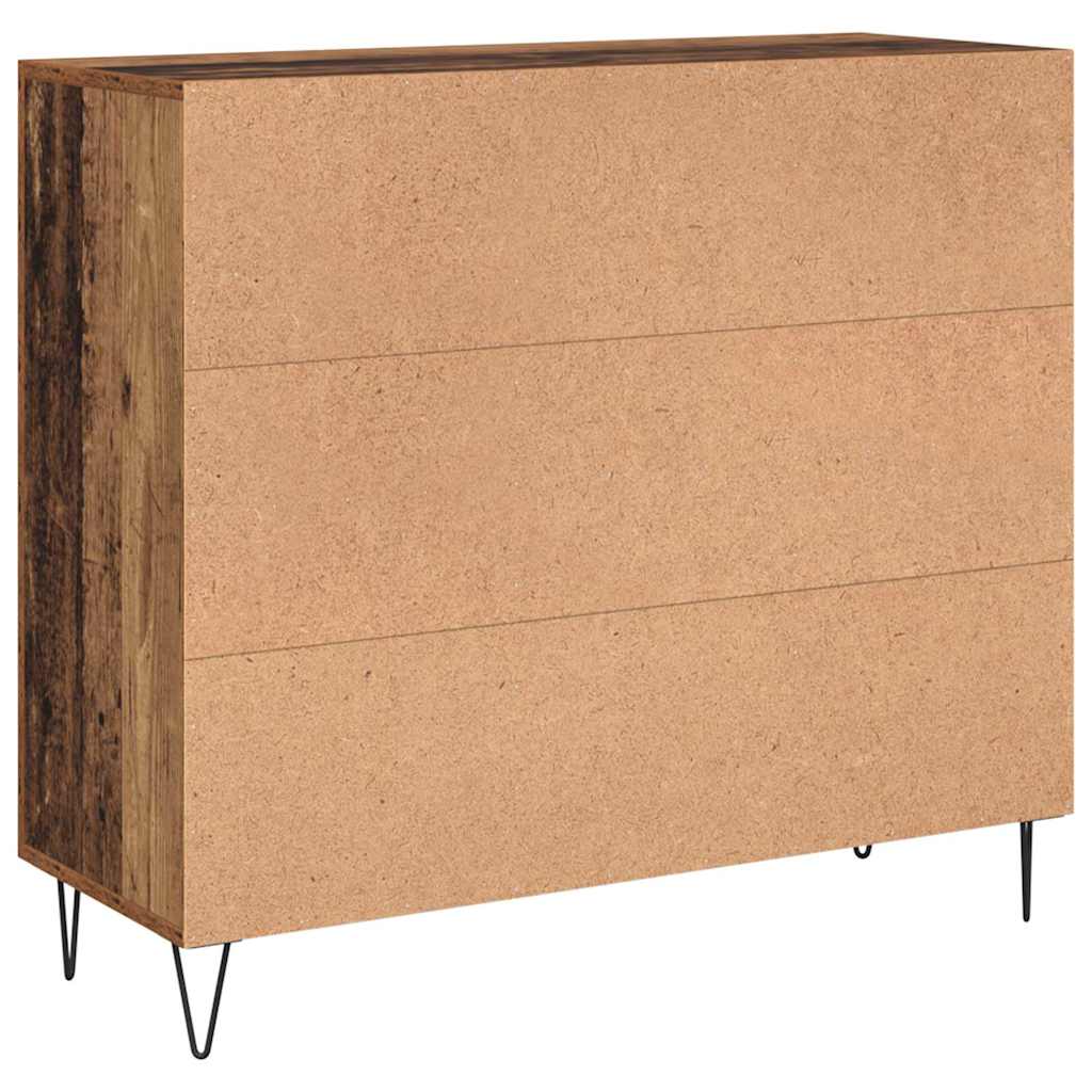 Bufet Lemn vechi 90 x 34 x 80 cm Lemn compozit GartenMobel Dekor