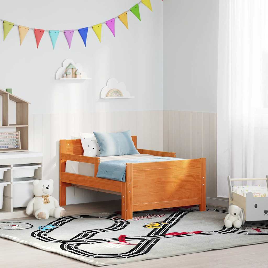 Cadru de pat extensibil pentru copii Other Maro ceruit GartenMobel Dekor