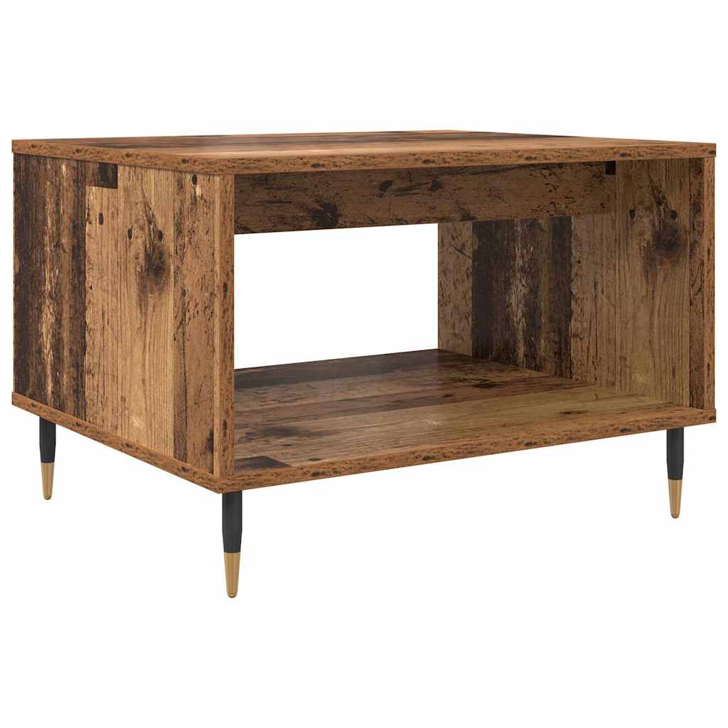 Masă de cafea Lemn vechi 60 x 50 x 40 cm Lemn compozit GartenMobel Dekor