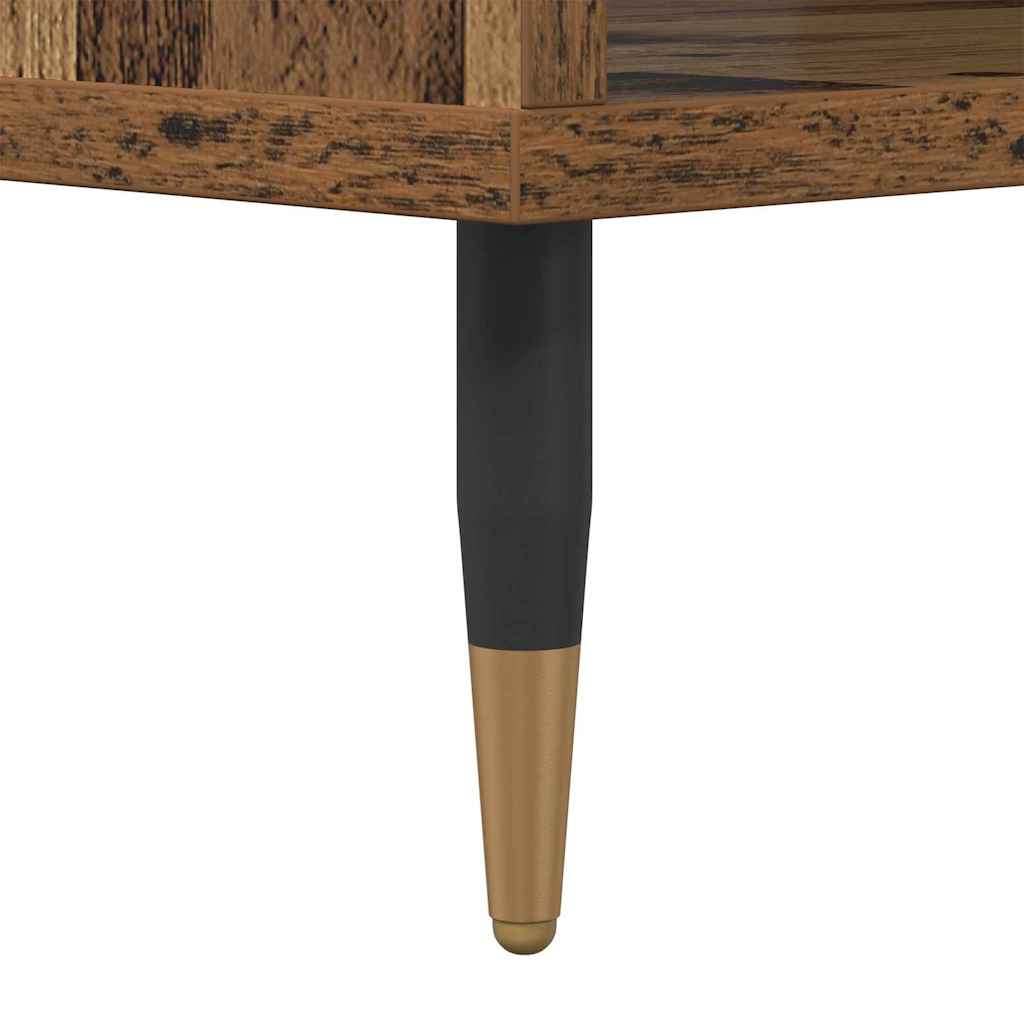 Masă de cafea Lemn vechi 60 x 50 x 40 cm Lemn compozit GartenMobel Dekor