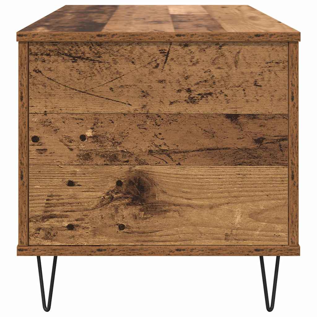 Masă de cafea Lemn vechi 90 x 44.5 x 45 cm Lemn compozit GartenMobel Dekor