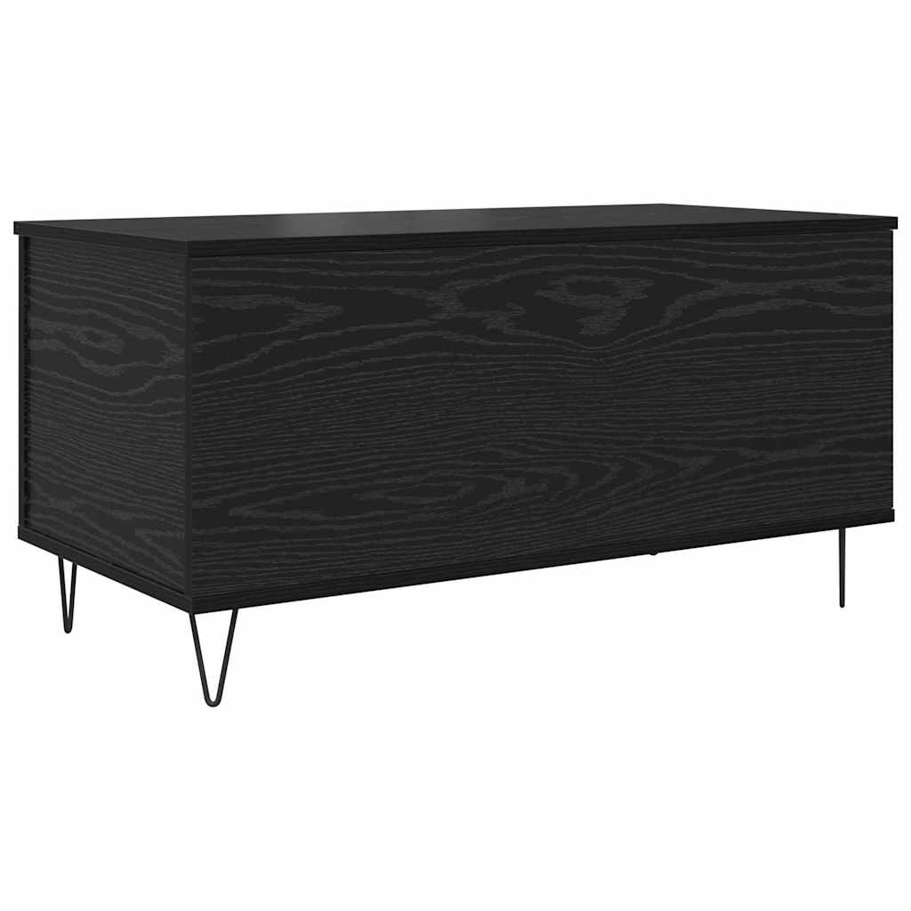 Masă de cafea Stejar negru 90 x 44.5 x 45 cm Lemn compozit GartenMobel Dekor