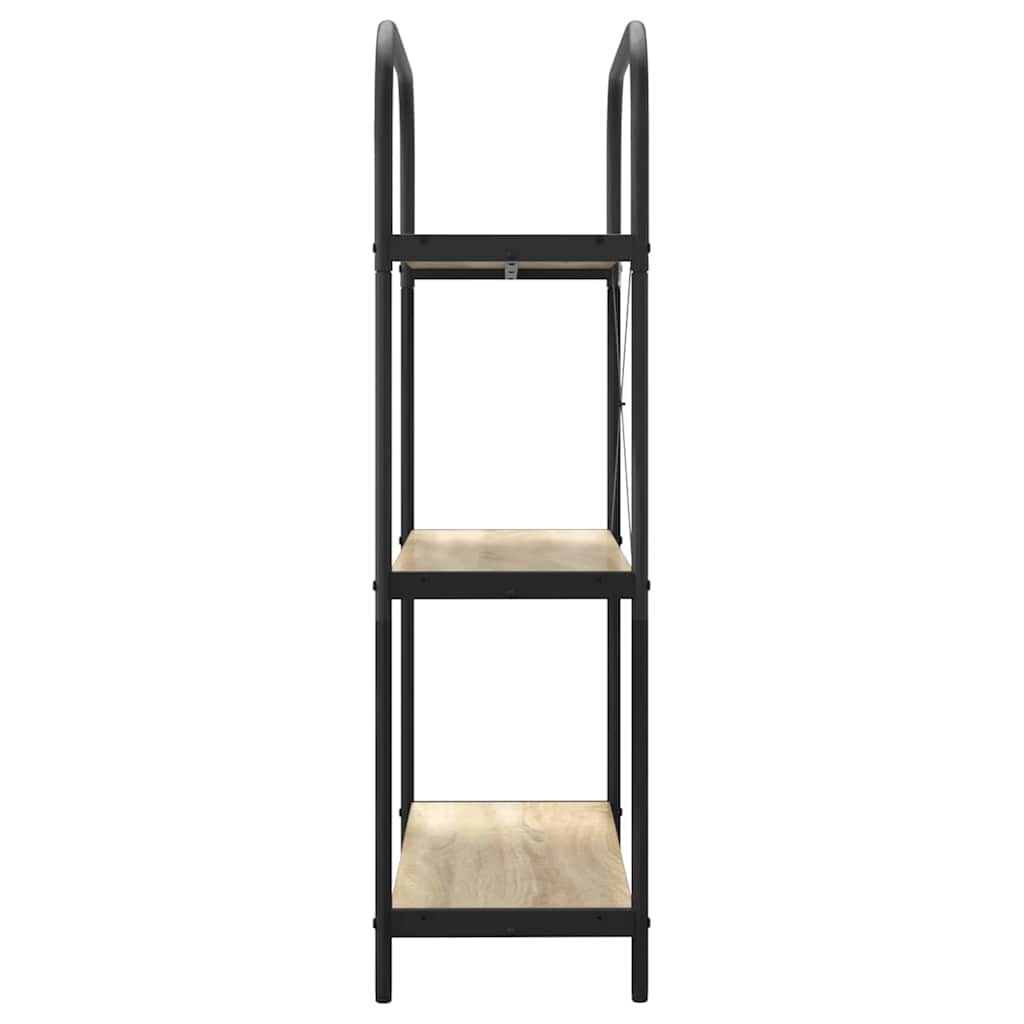 Raft pentru cărți Stejar sonoma 80 x 30 x 109 cm Lemn compozit GartenMobel Dekor